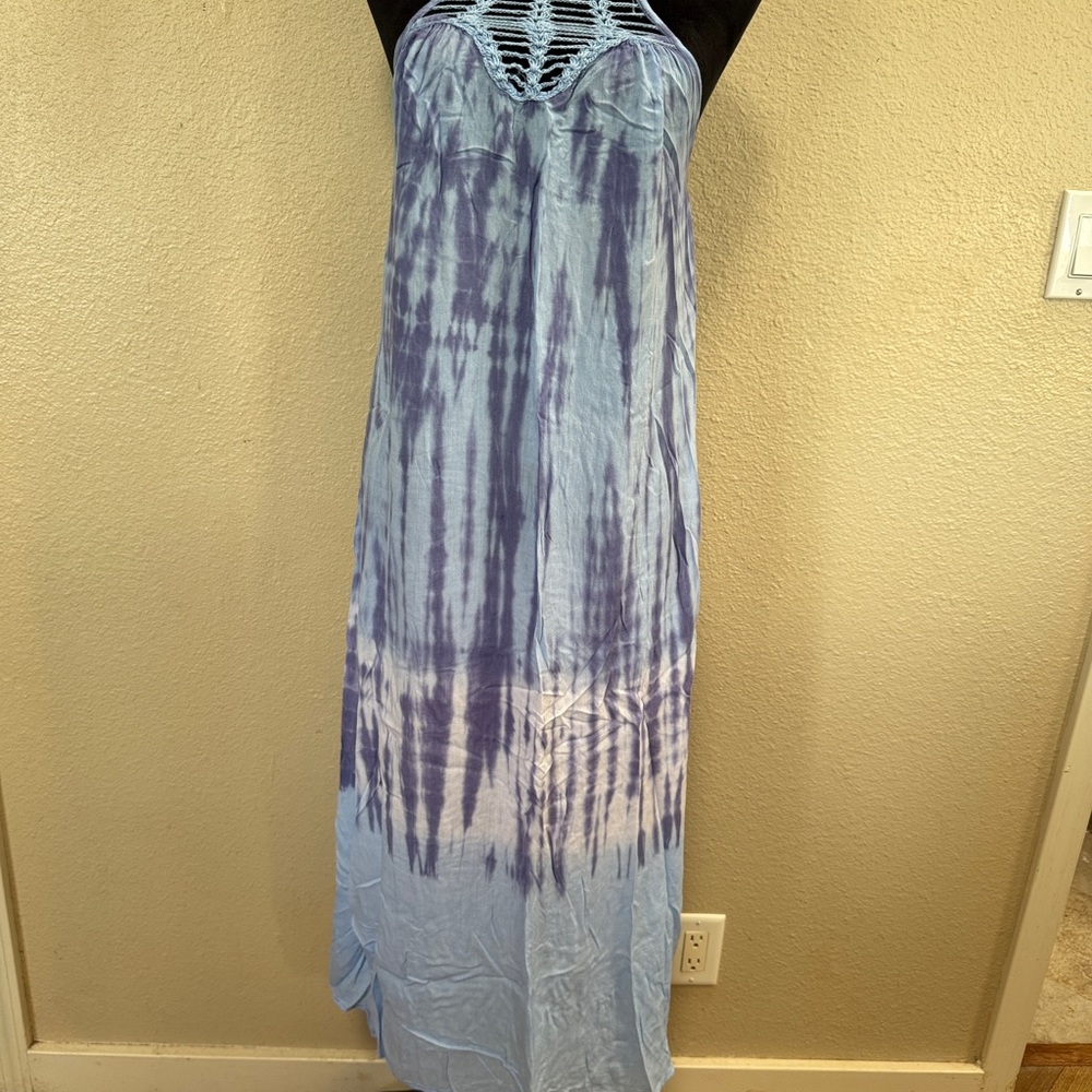Lani Lau Blue and Purple Dress